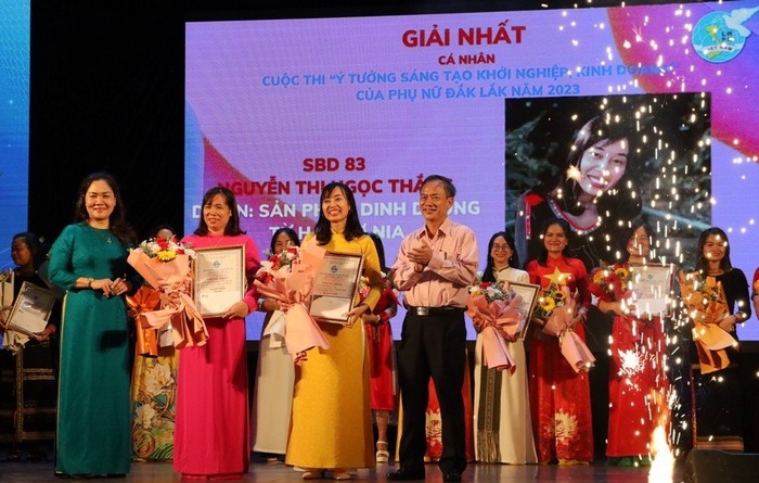 Ngày hội Phụ nữ khởi nghiệp tỉnh Đắk Lắk năm 2023 diễn ra với nhiều hoạt động ý nghĩa