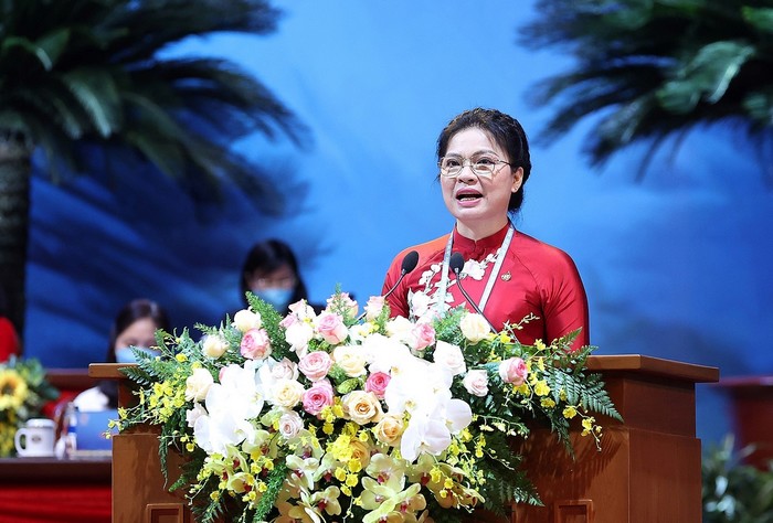 Phát biểu khai mạc của Chủ tịch Hội LHPN Việt Nam Hà Thị Nga tại Đại hội đại biểu phụ nữ toàn quốc lần thứ XIII